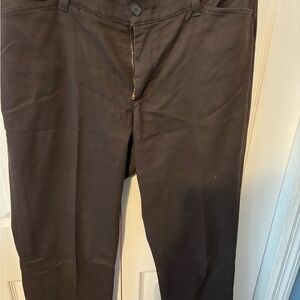 Lee Women's Chocolate Brown Trousers